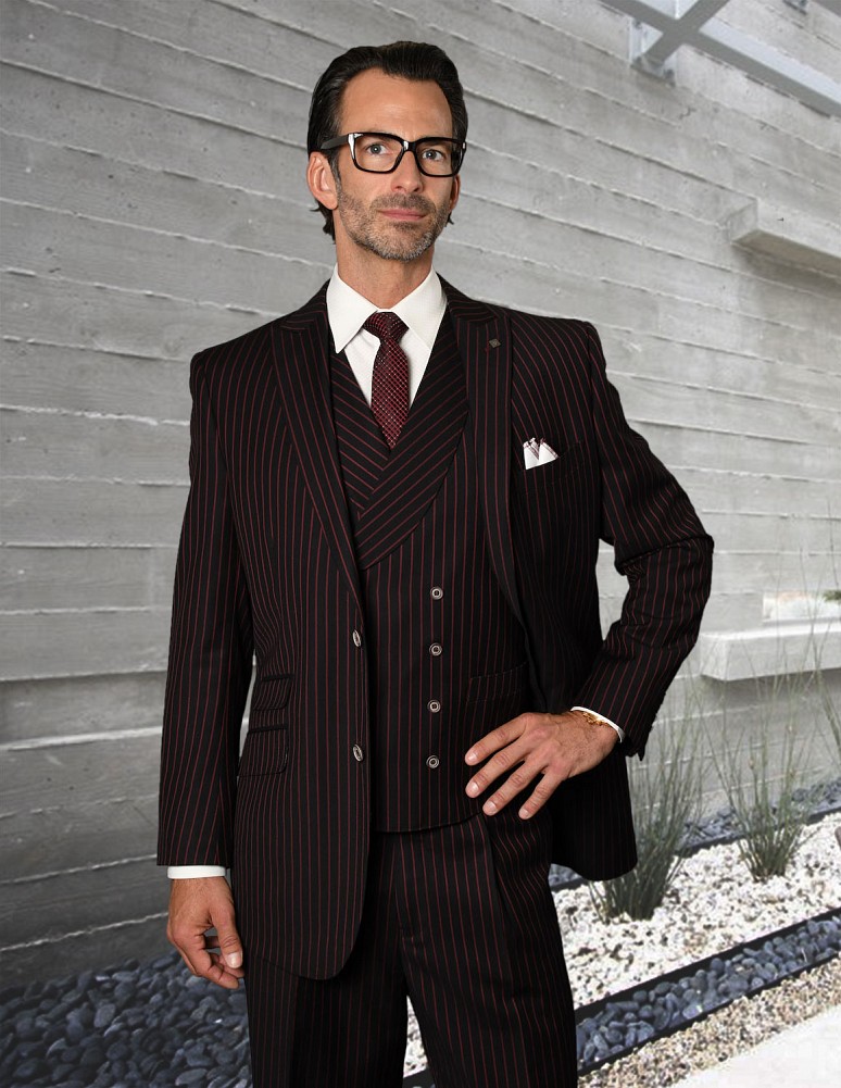Buy Wine Suit Sets for Men by RICHLOOK Online | Ajio.com